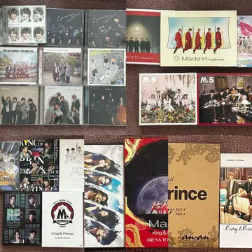 King & Prince CD DVD Blu-ray 달력 묶음 판매