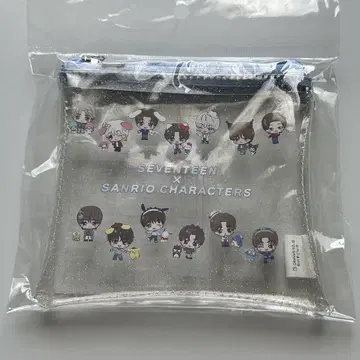 SEVENTEEN 산리오 플랫 파우치