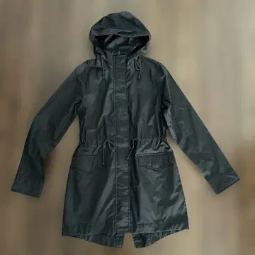 택 포함 새상품 Abercrombie&Fitch 후드 부착 자켓 S 블랙