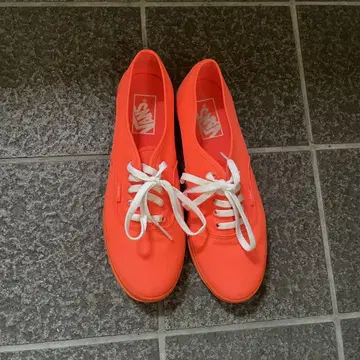 미국 구매 VANS 24.5cm 오렌지 스니커즈