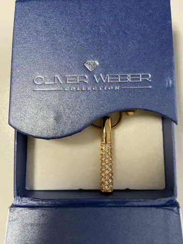OLIVER WEBER 스와로브스키 크리스탈 목걸이