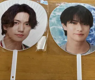 점보 부채 2세트