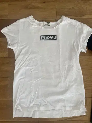 OTXAP 로고 화이트 T셔츠