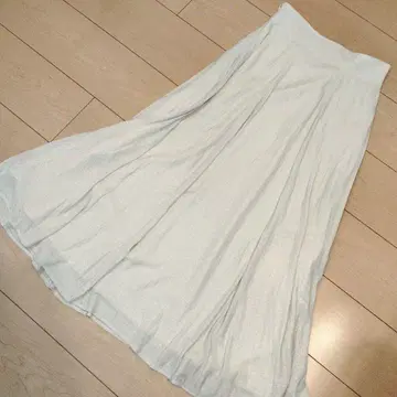 아메리빈티지 AmeriVINTAGE 화이트 플레어 롱 스커트 S 사이즈