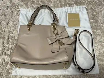 MICHAEL KORS 베이지 숄더백