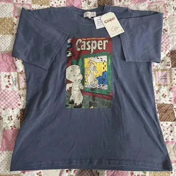 캐스퍼 웬디 로고스 콜라보 반팔 티셔츠 빅 사이즈 M