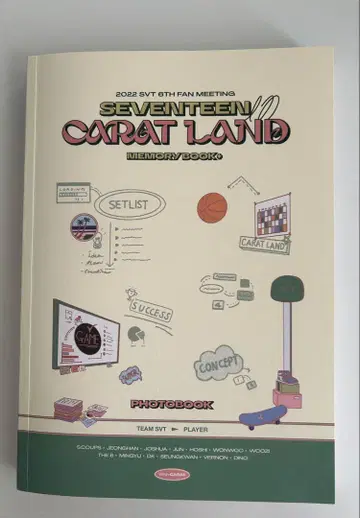 SEVENTEEN CARAT LAND MEMORY BOOK