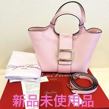 Roger Vivier 핑크 백 REMBAG061000VIM427