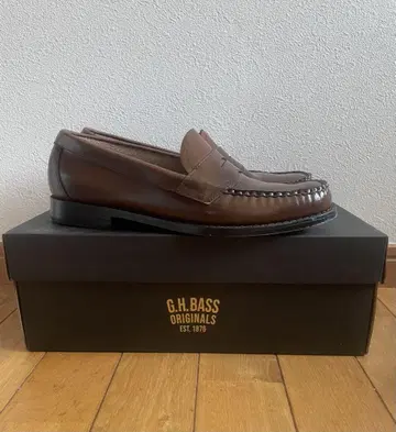 G.H. BASS LOGAN 브라운 로퍼