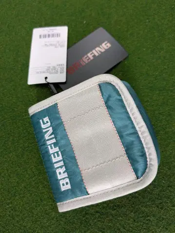 BRIEFING ECO TWILL 말렛CS 퍼터 커버 P.GREEN