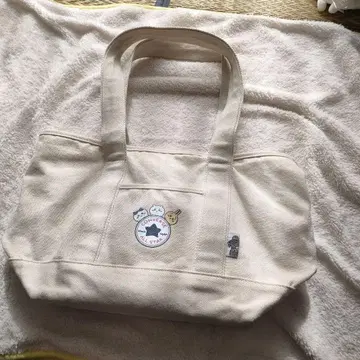 치이카와 (먼작귀) Converse 토트백 화이트 M 사이즈