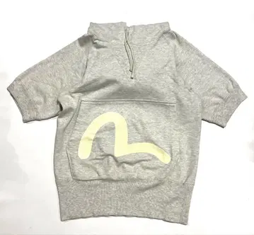 에비수(Evisu) 후드티 반팔 LOT4302
