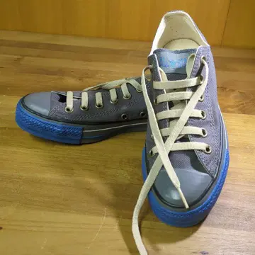 CONVERSE ALL STAR 그레이/블루 스니커즈 로우컷
