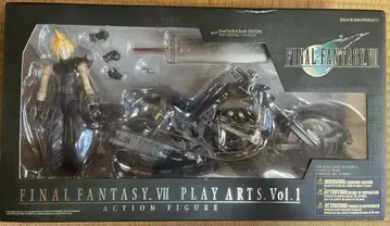 FINAL FANTASY 7 PLAY ARTS 클라우드 & 할디 데이토나