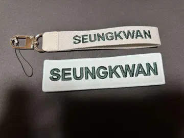 SEVENTEEN Right Here 와펜 스트랩 SEUNGKWAN