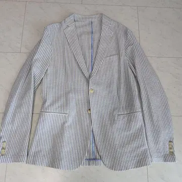 새 상품 ZARA MAN 자라맨 시어서커 테일러드 재킷 L