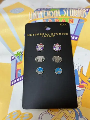유니버셜 스튜디오 재팬 한정판 원피스 귀걸이 세트