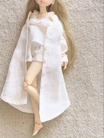 (90) 핸드메이드 22cm 인형 옷 셔츠 원피스 리카짱