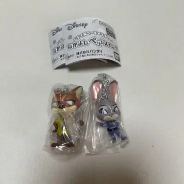 디즈니 캐릭터 단짝 페어 스윙 닉 & 주디 세트