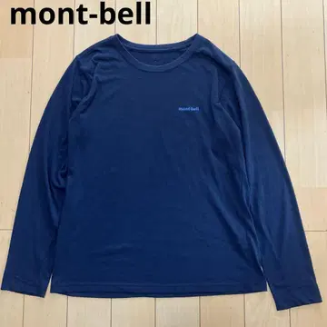 mont-bell 몽벨 WIC. 롱 슬리브 T 네이비 L 사이즈