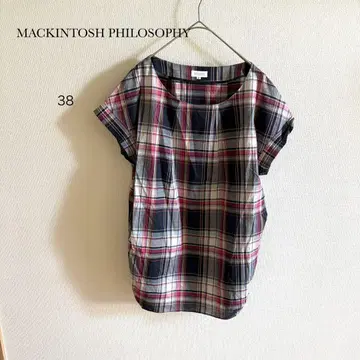 MACKINTOSH PHILOSOPHY 체크 블라우스 [38]