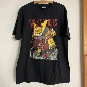Guns N' Roses 2017년 고베 내한 공연 기념 티셔츠 XL