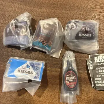HERSHEYS 미니어처 W 참 컬렉션 가챠 컴플리트 전 5종