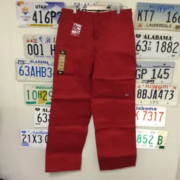 미사용 새상품 Dickies 디키즈 더블니 34 x 32 워크 와이드