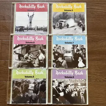 Rockabilly Bash CD 세트 (1, 3, 6, 7, 8, 9)
