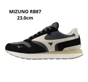 새상품 MIZUNO RB87 스니커즈 블랙/그레이 23.0cm