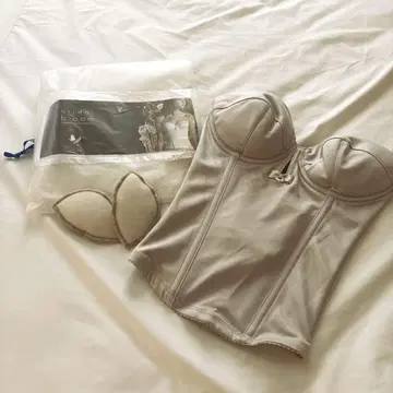 브라이덜블룸 브라이덜 이너 뷔스티에 D65 모카 그레이