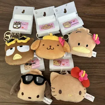 시마무라 선탠 산리오 키링 마스코트 참 키티 포차코