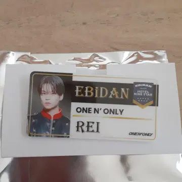 EBiDAN 2025 에비라이 네임 배지 원엔 REI