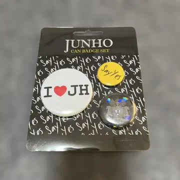 준호 2PMJUNHO 캔뱃지 세트 3개 미개봉 미사용입니다