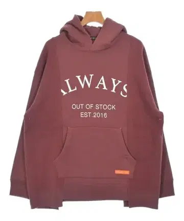ALWAYS OUT OF STOCK 후드티 남성용