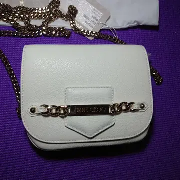 JIMMY CHOO 화이트 숄더백