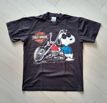 할리 snoopy 바이크 T셔츠