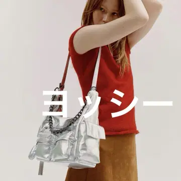 SAMO ONDOH 한국 인기 숄더 유틸리티 백 그레이