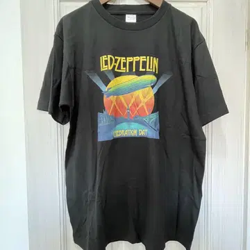 Led Zeppelin 티셔츠 XL 사이즈 레드 제플린