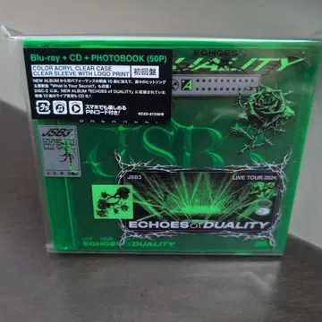 3대째 JSOULBROTHERS ECHOES OF DUALITY 블루레이