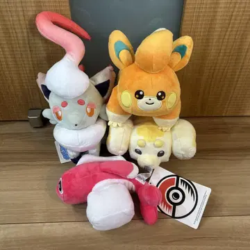 포켓몬 봉제인형 히스이 조로아 샤리타츠 파모 파피모치 오리지널