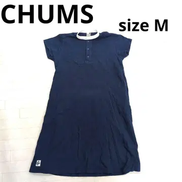 248 CHUMS 네이비 반팔 원피스 M