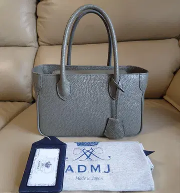ADMJ 에디엠제이 액세소와 소가죽 미니 토트백