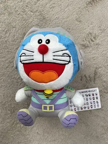 도라에몽 영화 봉제 인형 40주년 새상품 후지코 후지오 기념