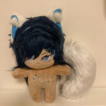 원신 가이아 봉제 인형 20cm 꼬리 포함