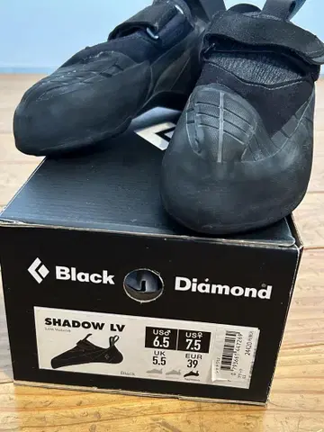 Black Diamond Shadow LV 클라이밍 신발 6.5US