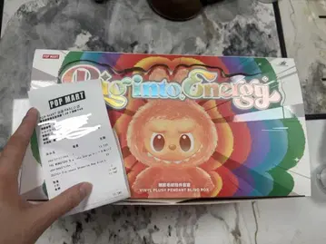 정품 LABUBU POPMART Pig into Energy 봉제 인형