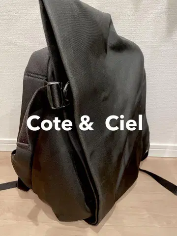 cote&ciel 코트 에 시엘 블랙 M 사이즈 백팩