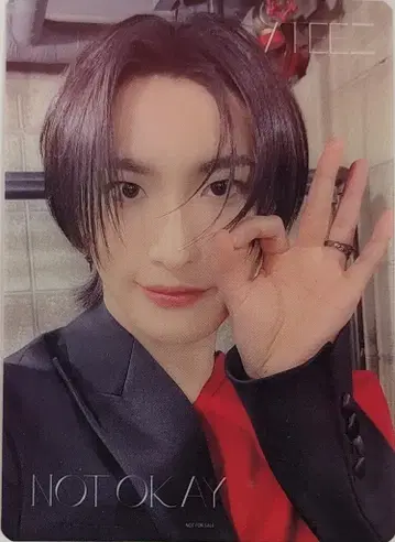 ATEEZ NOT OKAY SEONG HWA 트레이딩 카드
