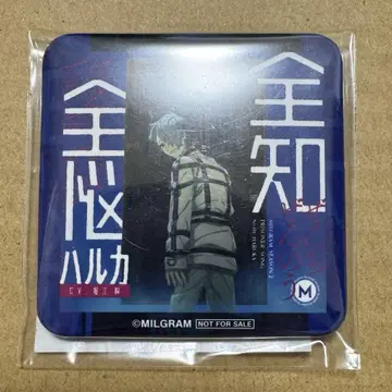 밀그램 MILGRAM 전지전뇌 CD 특전 캔뱃지 하루카